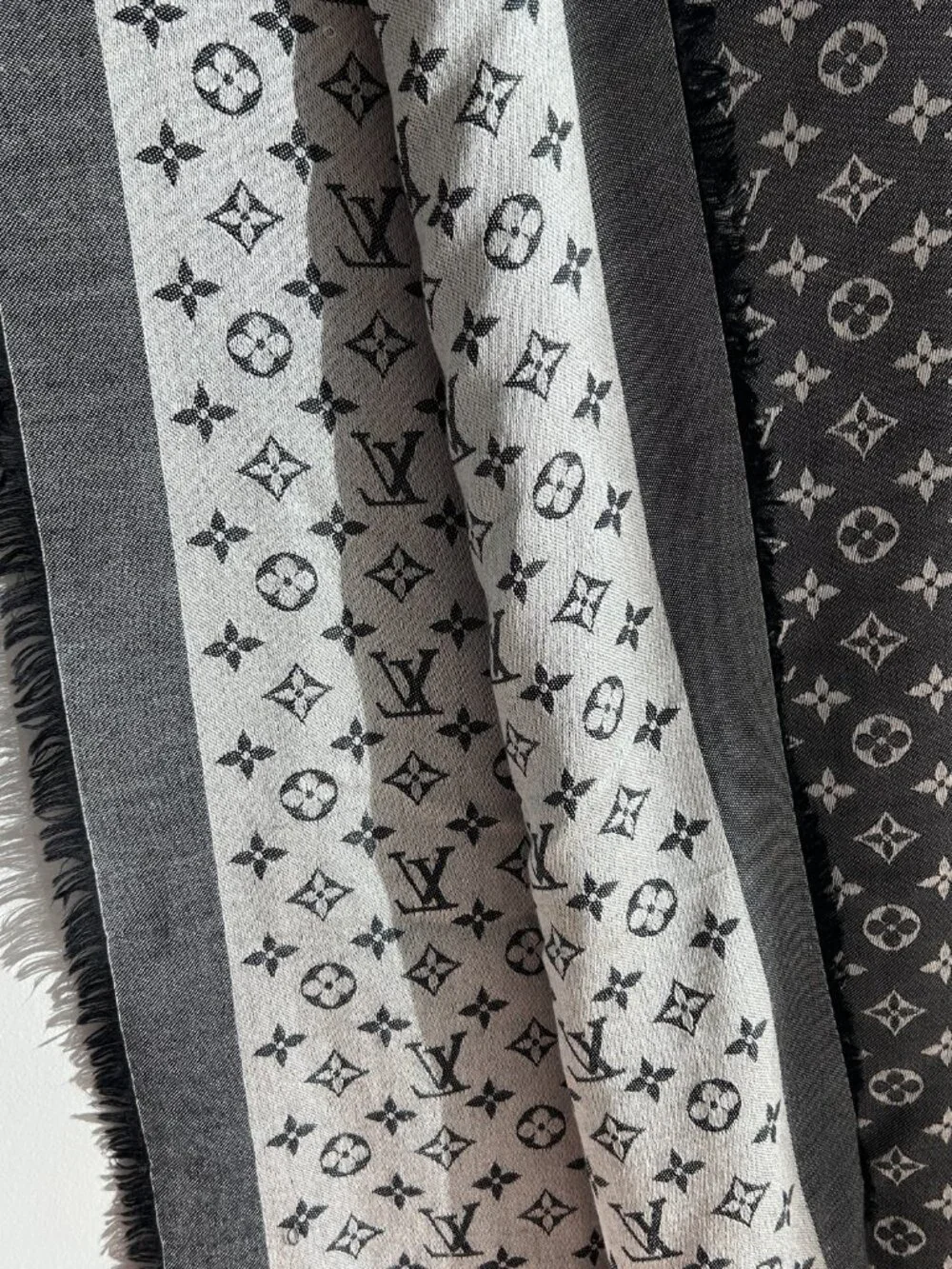 Louis Vuitton Monogram Wrap Shawl Scarf